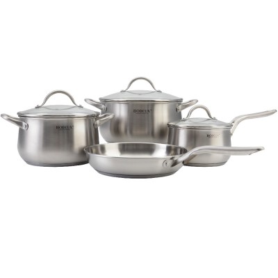 Kitchen Cooking Ware Set Casserole Fry Pan Pots And Pans Stainless Steel Pot 18 10 Cookware Sets